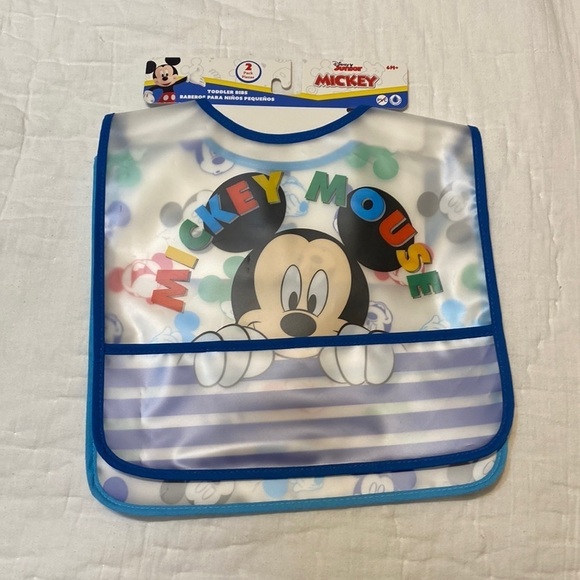 Disney Other - NEW 2 baby bibs my Mickey Mouse Disney Junior